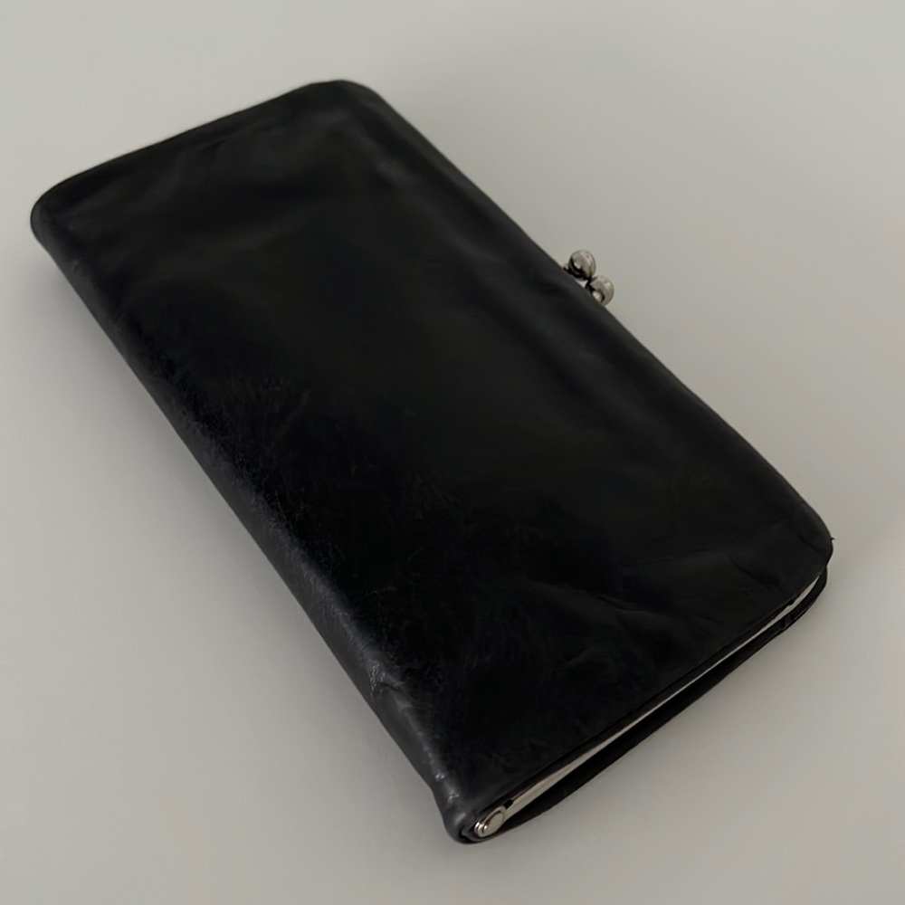 HOBO The Original Black Clutch Wallet